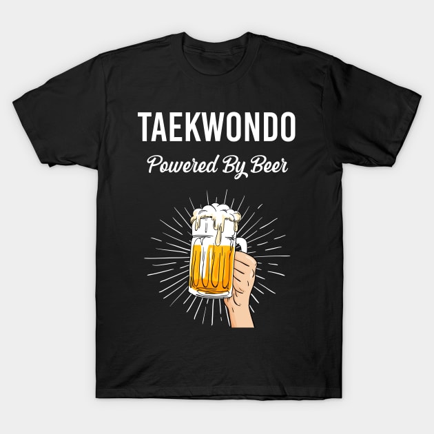 Beer Taekwondo T-Shirt by Happy Life